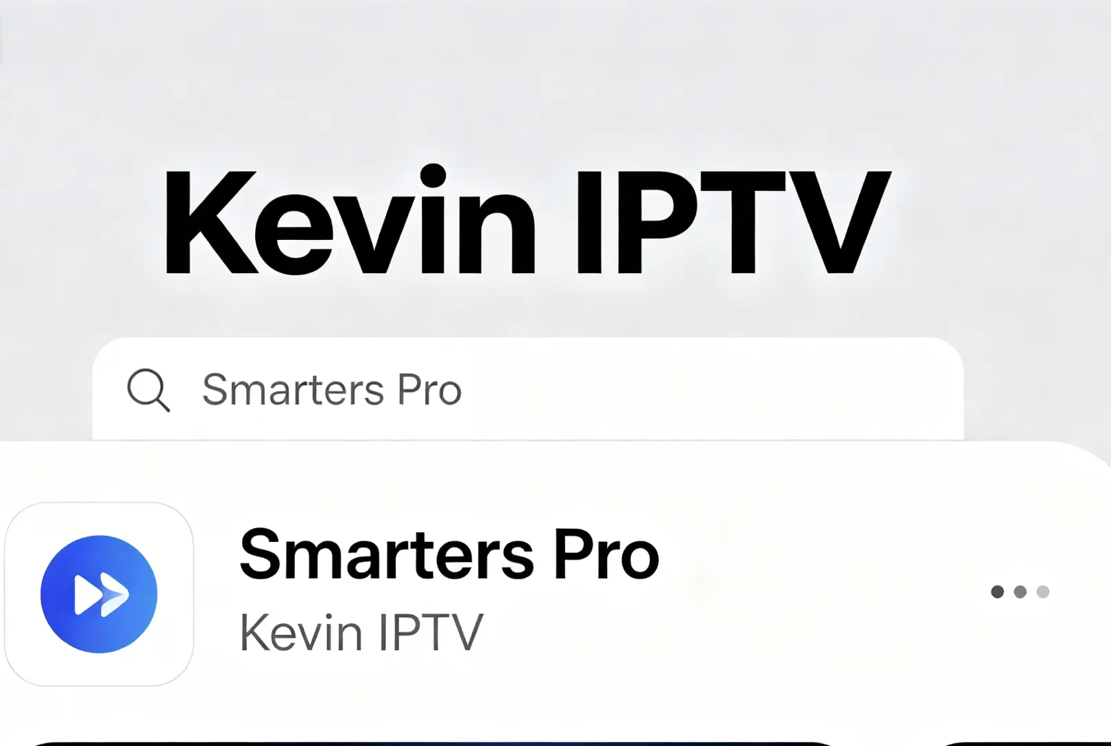 Searching for IPTV Smarters Pro in Amazon Firestick App Store