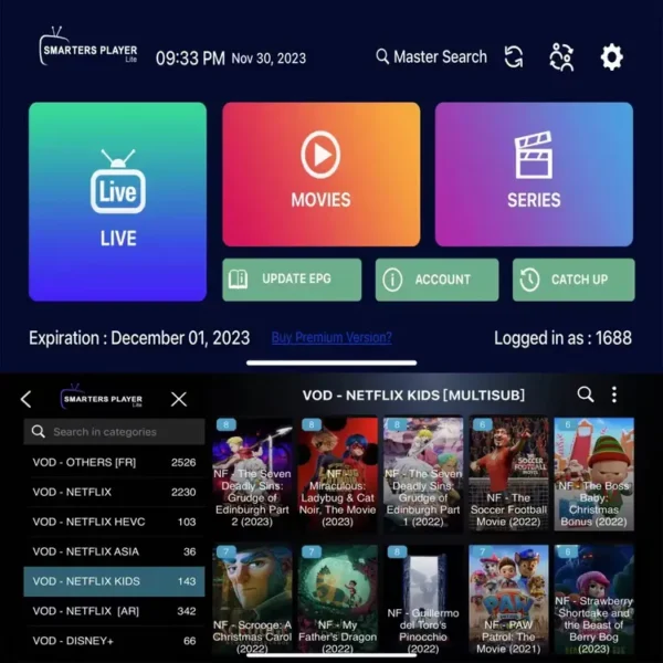 IPTV with Adult Channels